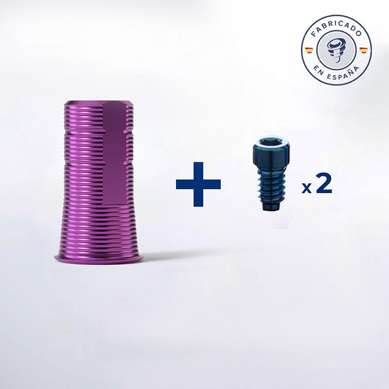 Ti-base za Multi-EstheticProtetske komponente-Ti-base nadogradnjeIzrađena od titana (Gr. 5) i anodizirana kako bi osigurala maksimalnu estetiku. Dva vijka TMU…