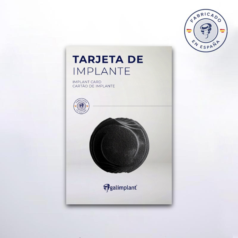 Implant CardGALIMPLANT-Implantati