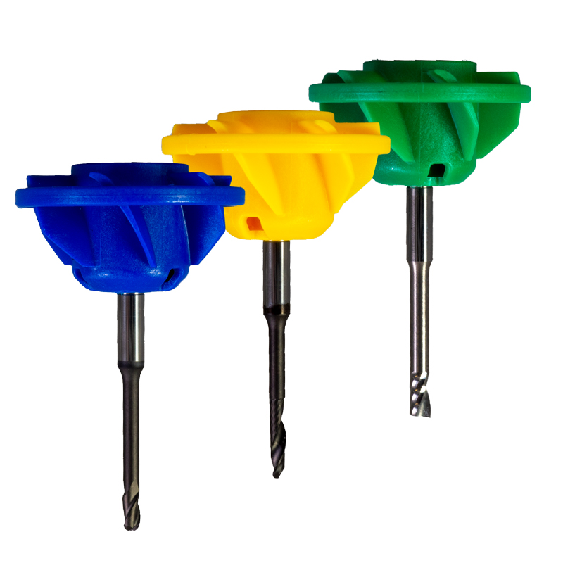Zirconium cutters with diamond coating for HinriMill 5 / 5.8 / T5 / R5