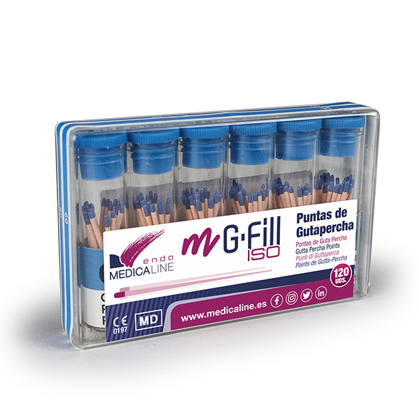 G-FILL GUTTAPERCHAEndodoncija-Endo materijaliOptimum 3dimensional sealing your fillings. mG-Fill Gutapercha ISO. ISO gutta percha. Box 120 units.