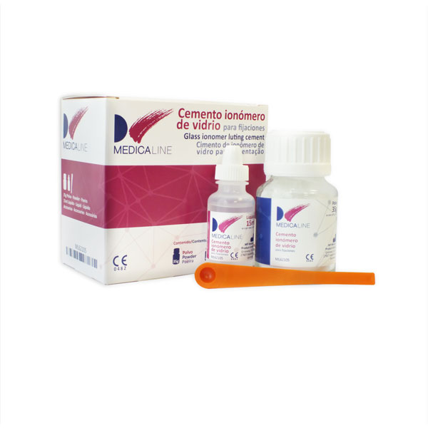 M-ZEM GLASS IONOMER CEMENT 35g+ 15ml.Cementi