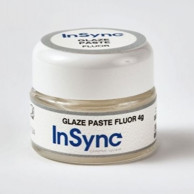 InSync Glaze Paste - Fluor, 4gCAD-CAM Materijali-MiyoTransparent fluorescent Glaze Paste for the tooth parts.Application: Fluorescent glaze paste, for true transparency already…