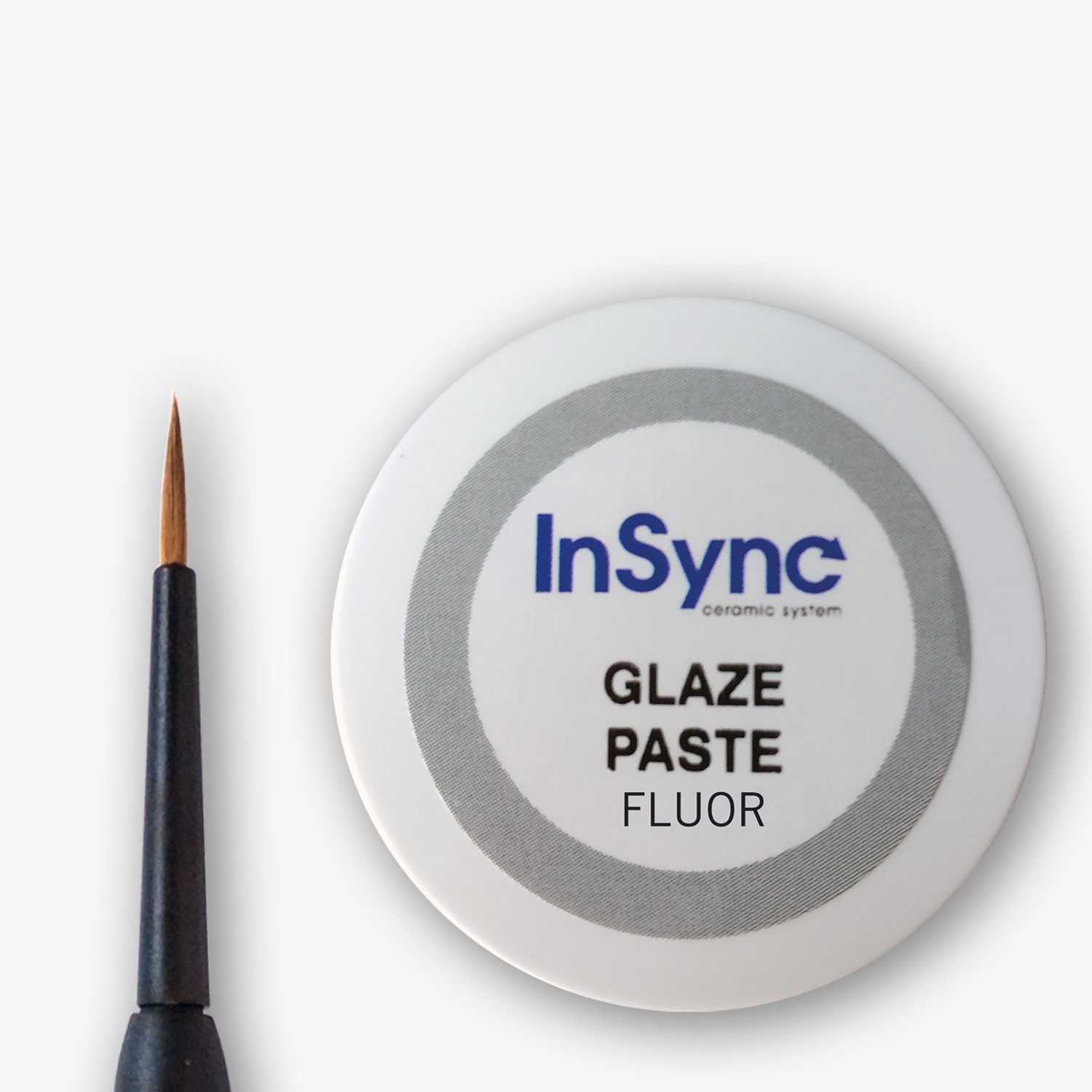 InSync Glaze Paste - Fluor, 4gCAD-CAM Materijali-MiyoTransparent fluorescent Glaze Paste for the tooth parts.Application: Fluorescent glaze paste, for true transparency already…