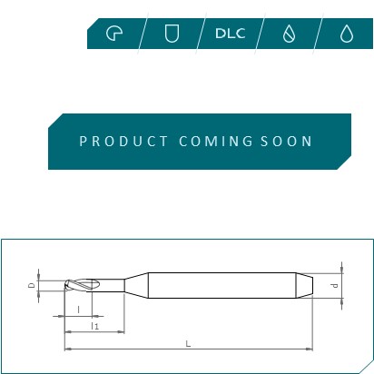 PMMA, PEEKCAD-CAM svrdla-Dental Machine Shank 3mmMaximum performance in polymer machining. Designed with positive shear angle and low-friction coating for optimum…