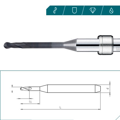 ZirconiaCAD-CAM svrdla-Arum Shank 3mmA better performance thanks to their helix shape and diamond coating. The three-fold combination of…