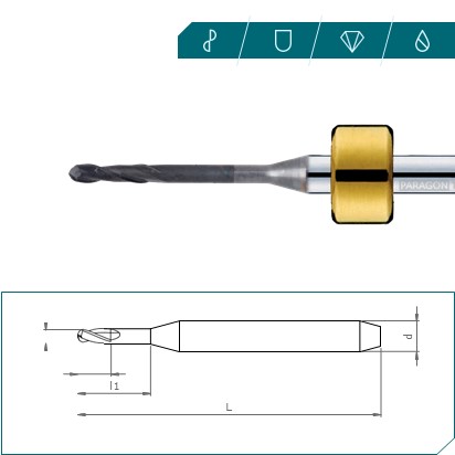 ZirconiaCAD-CAM svrdla-Dental Machine Shank 4mmA better performance thanks to their helix shape and diamond coating. The three-fold combination of…