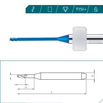 Flat MultipurposeCAD-CAM svrdla-Up3D & AiditeMulti-purpose tools with reinforced flank and high helix angle. Designed for maximum productivity and excellent…