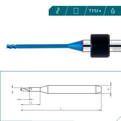 Flat MultipurposeCAD-CAM svrdla-XTCeraMulti-purpose tools with reinforced flank and high helix angle. Designed for maximum productivity and excellent…