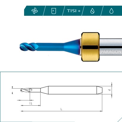 Titanium, CoCrCAD-CAM svrdla-Imes Icore 6mm ShankDesigned for maximum productivity with CoCr and titanium. The combination of high helix angle with…